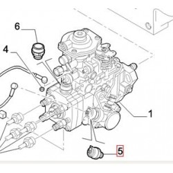 2A77753 Cewka gaszenia CASE 580 K SK SLE SM 688