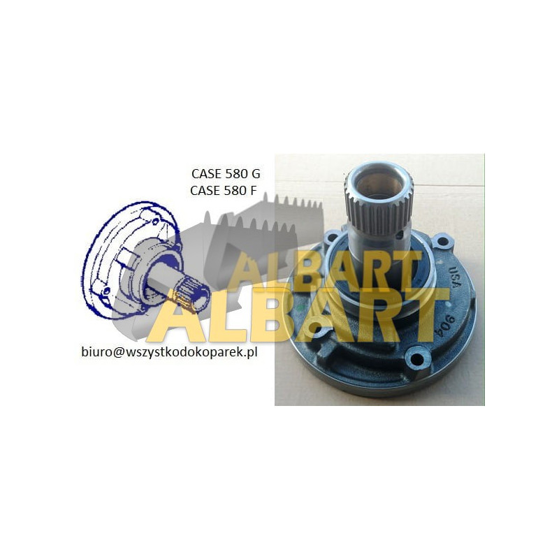 137093A1 Pompa jazdy CASE 580G 580F