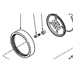 K395131 Śruba piasty CASE 580