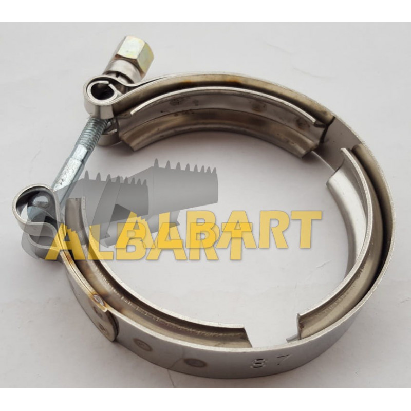 A170467 Obejma rury wydechowej turbo CASE 580 K SK SLE 580 SR 695 SR