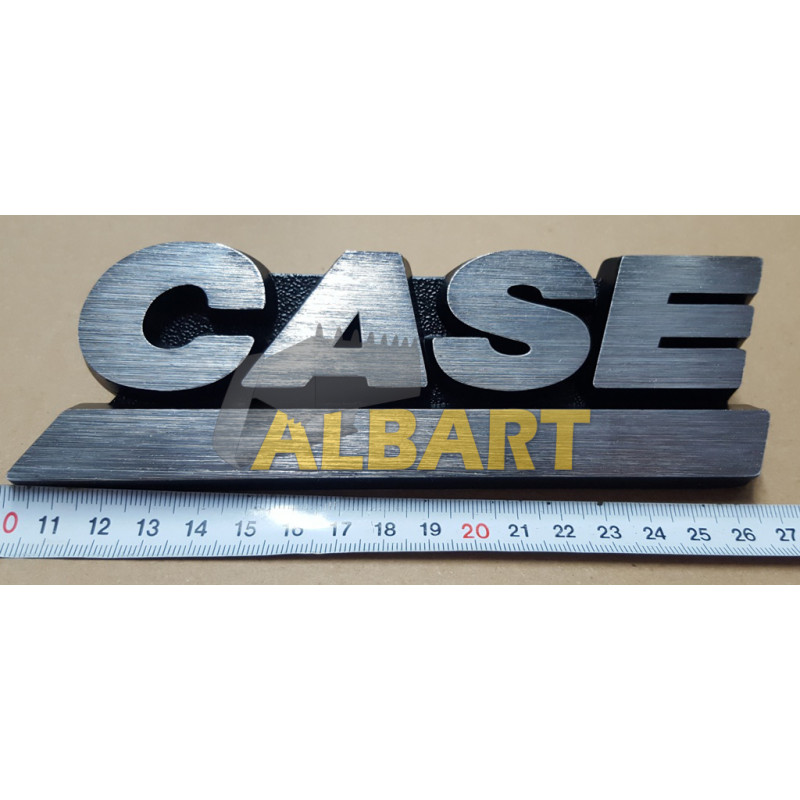186989A1 Logo znaczek na grill CASE 580 K SK SLE SM