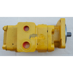 2D140801 Zestaw dwóch wałków pompy hydraulicznej CASE 580 K SK
